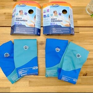 2 Soft Blue swimmies 3-5years, perfect for travel